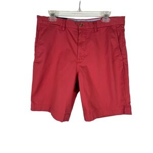 Polo Ralph Lauren Mens Red Stretch Classic Fit 9 Inch Chino Shorts Size 32 NWT